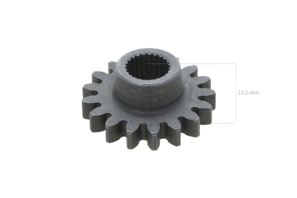Tandwiel 17Tx24T Kubota B5000, B5001, B5100, Zen Noh ZB5000, ZB5001, ZB5100, - Afbeelding 2