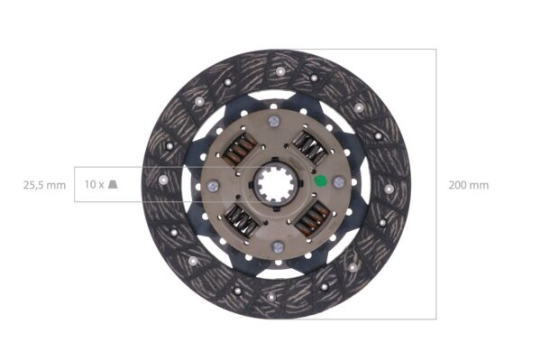Koppelingsset Hinomoto CX16, CX18, CX19 - Afbeelding 5