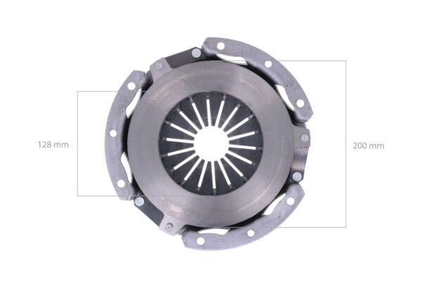 Koppelingsset Hinomoto E21, E23, E25, E28, E230, E262, E264, E280, E2602, E2604, E2802, E2804, Allis Chalmers 5020, 5030 - Afbeelding 3
