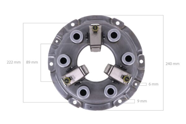 Koppelingsset Iseki, TX145, TX155, TX1210, TX1000, TX1300, TX1500, TX2140, TX2160, Bolens, G152, G154, G172, G174 - Afbeelding 2