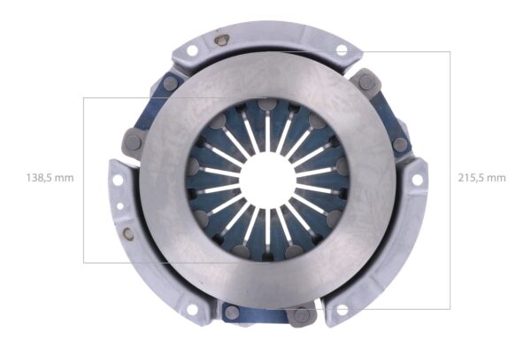 Koppelingsset Kubota GL, GT, L1, L, Saturn, ST25, ST30, B2150, B9200 - Afbeelding 3