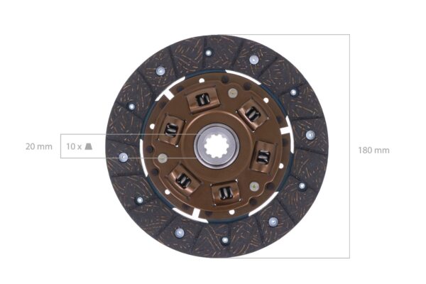 Koppelingsset Mitsubishi MT17, MT18, MT20 - Afbeelding 5