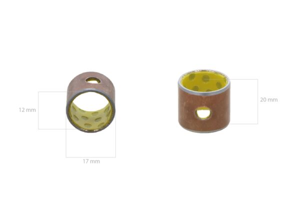 Toplager / Priseasbus Kubota Aste, Bulltra, B-, F-, GB-, KH-, L-, LX-, M-, RTV-, ST-Types, Zen Noh ZB-Types Hinomoto CX-Types, - Afbeelding 3