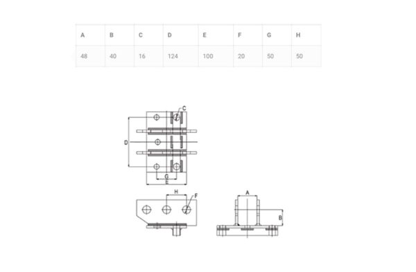 Yanmar YM1510 Topstanghouder - Afbeelding 3