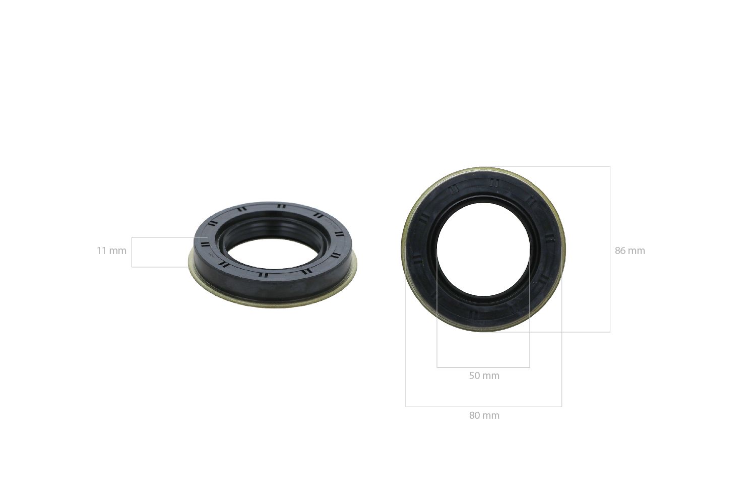 Achteraskeerring Kubota Aste, B-Serie, Hinomoto CX, CTX, Zen Noh ZB-Serie,