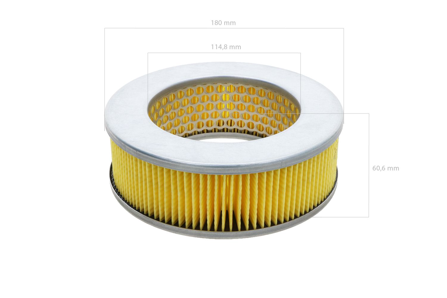 Luchtfilter Yanmar YM195, YM240, YM1500, YM1600, YM1700, YM1900, YM2000, YM2210, YM2500, YM3000