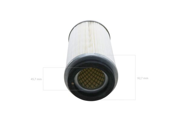 Luchtfilter Iseki TX, Mitsubishi, MT, D, ST, Satoh, Shibaura, Bolens, Bobcat, Peljob, Volvo, Atlas - Afbeelding 2
