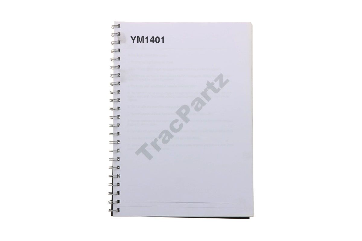 Handleiding Yanmar YM1401 (Engelstalig)