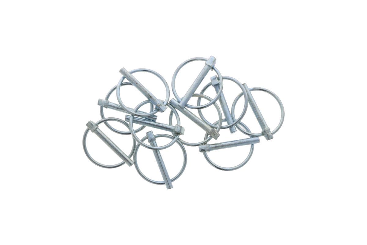Borgclip verend 6mm per 10 stuks