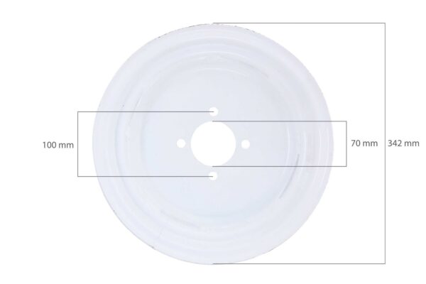 Velg 12" 4WD Iseki, TX, 5.00-12