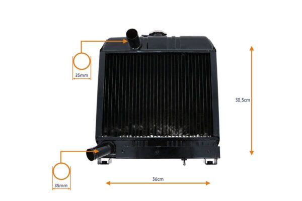 Radiateur Kubota L175, L185, L1500, L1501 - Afbeelding 4