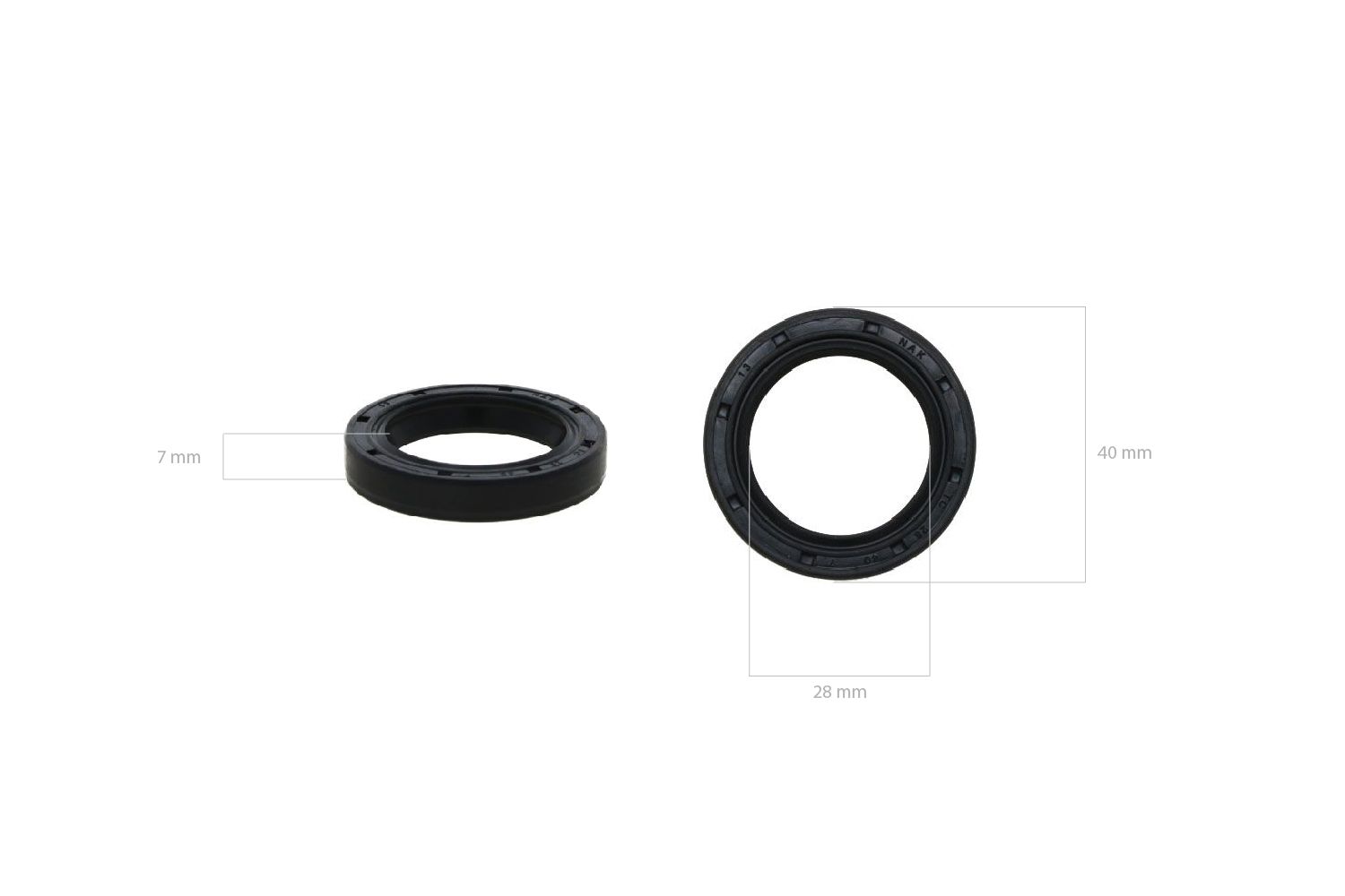 Keerring aftakas Kubota B5000, B5001, B5100 Keerring stuurhuis Kubota L200, L210, L240, L260, L285, L295, L345,