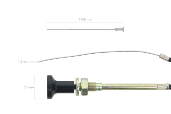 Universele stopkabel 1795mm - Afbeelding 4