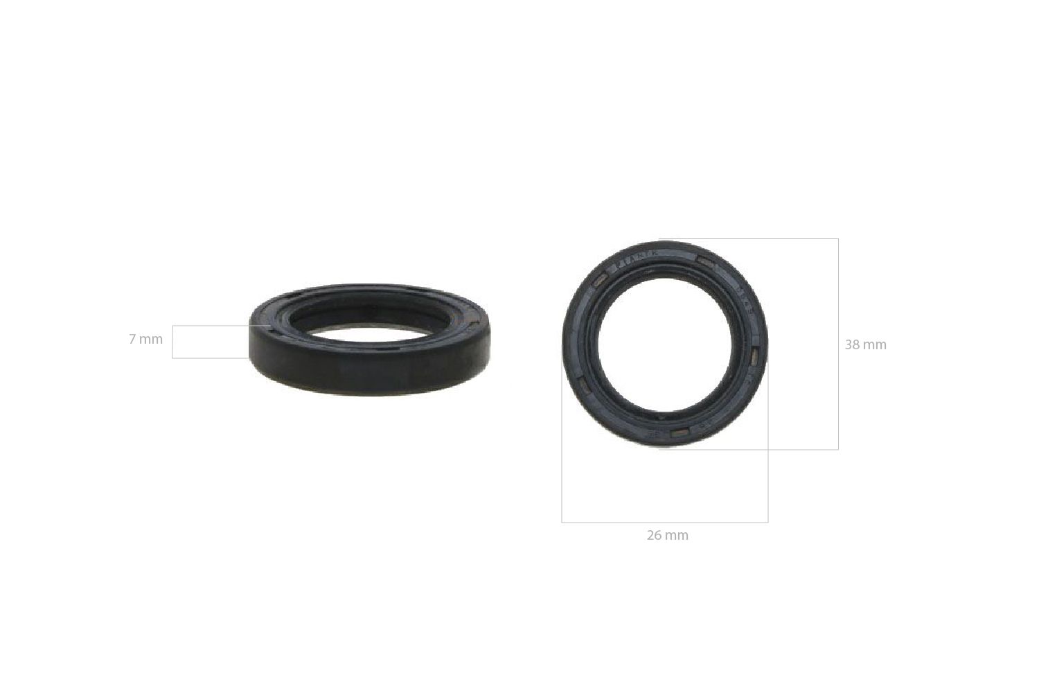Stuurhuis keerring Yanmar F17, FX17, YM-Serie, Kubota B-Serie, L-Serie, John Deere 650, 670, 750, 770, 790