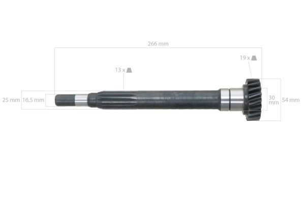 Prise as Iseki TA207, TA210, TA215, TA227, TA230, TA235, TA247, TA250 - Afbeelding 2