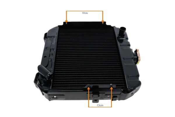 Radiateur Iseki TU1400, TU1500, TU1600, TX145, TX155, TX1410, TX1510, TX2140, TX2160 - Afbeelding 4