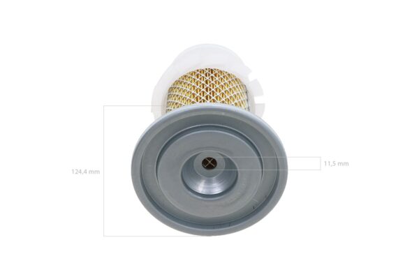Luchtfilter Kubota Aste, B, G, Yanmar F, FX, Mitsubishi MT, MTX, Kobelco, Case IH, Cubcadet, - Afbeelding 3