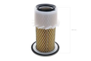 Luchtfilter Kubota Aste, B, G, Yanmar F, FX, Mitsubishi MT, MTX, Kobelco, Case IH, Cubcadet,