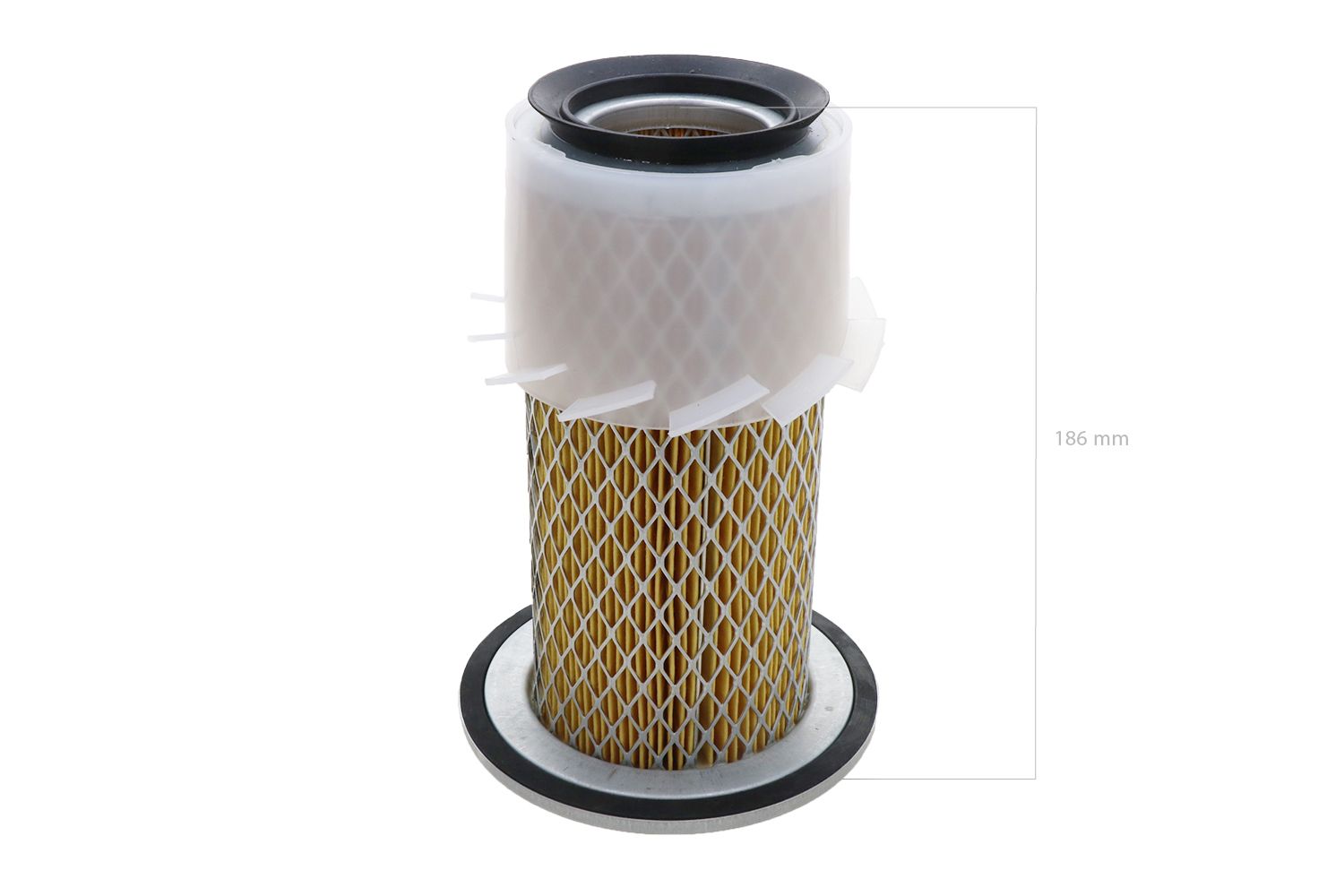 Luchtfilter Kubota Aste, B, G, Yanmar F, FX, Mitsubishi MT, MTX, Kobelco, Case IH, Cubcadet,