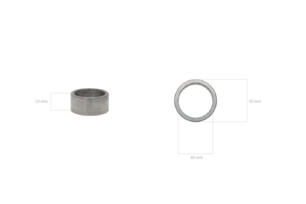 Steekaskeerring set 4WD Iseki TE-, TL-Types Bolens G274, 2704, - Afbeelding 3