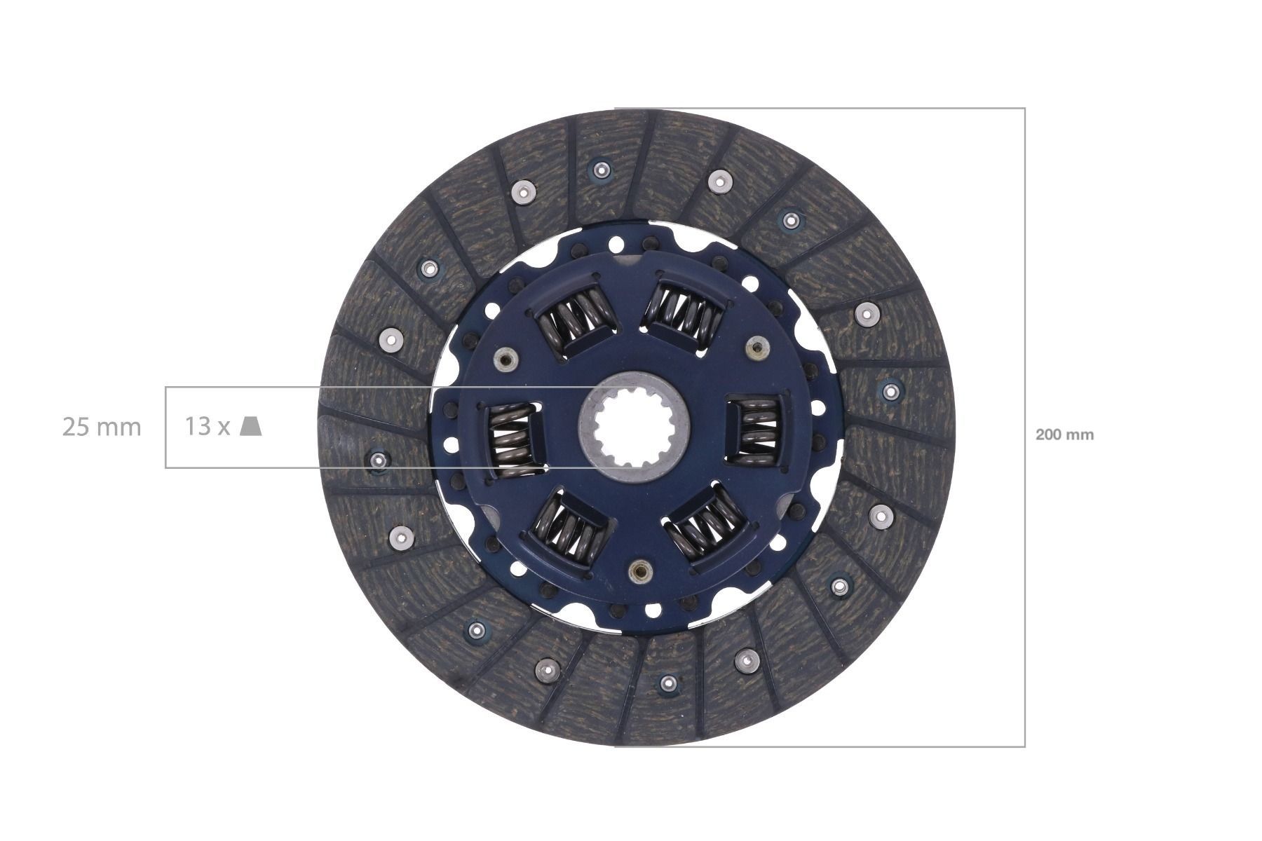Koppelingsplaat Iseki TF, TL, TS, TU, Hinomoto, Massey Ferguson, Bolens, Yanmar, Shibaura, White, etc.