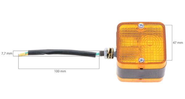 Set universele richtingaanwijzers 58 x 58mm - Afbeelding 2
