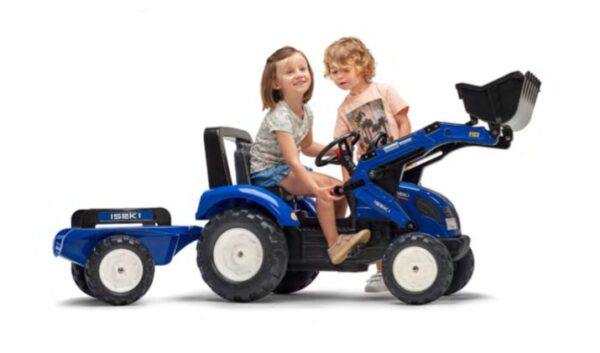 Iseki Traptrekker met aanhanger en voorlader 3 tot 7 jaar - Afbeelding 2