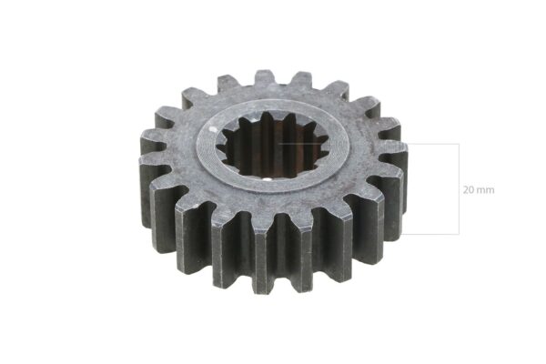 Tandwiel 13 / 19 tanden Aftakas Iseki TU-, TX-Types, Bolens, Massey Ferguson, White, - Afbeelding 2