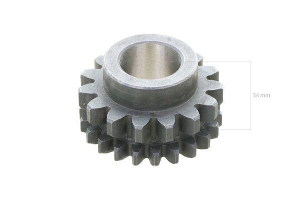 Tandwiel 22TX15T Kubota B40, B1200, B1400, B1402 - Afbeelding 2