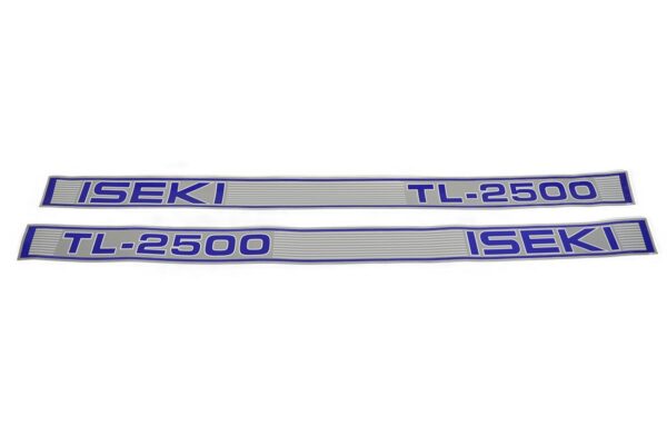 Motorkap Sticker set Iseki TL2500