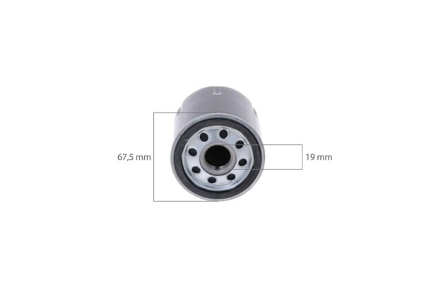Oliefilter Kubota B, Z, BX, F, G , John Deere X , Iseki TM, Mitsubishi - Afbeelding 2