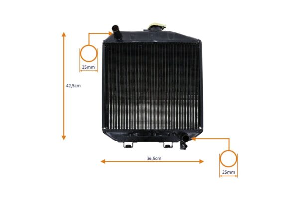 Radiateur Kubota Bulltra B1-14, B1-15, B1-16, B1-17, B40 - Afbeelding 4