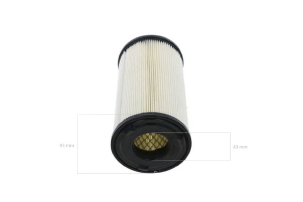 Luchtfilter Iseki, Sial, Hunter, TF, SGR, SCG, TC, TH, THS, TM, TPC, TXG, Massey Ferguson, 1202, 1205H, 1215, 1215H, 1225, 1417, 1423, 1523, GC2300, GC2310, GC2400, GC2410, GC2600, GC2610, Shibaura, GT216 - Afbeelding 2