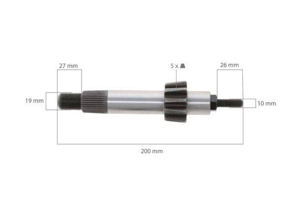 Stuurarm Ford 1300, 1500, 1700, Kubota, Mitsubishi - Afbeelding 2