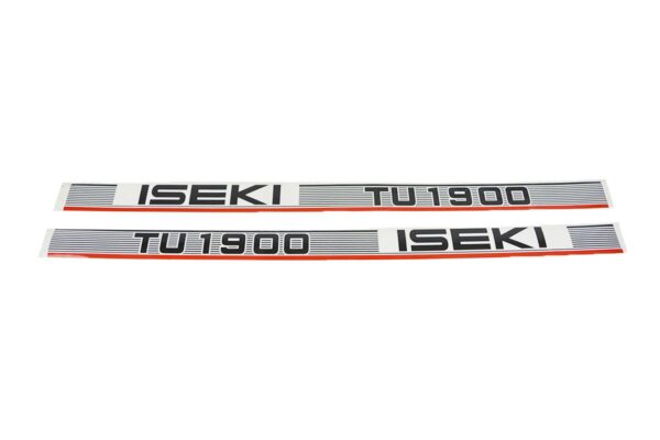 Motorkap sticker set Iseki TU1900