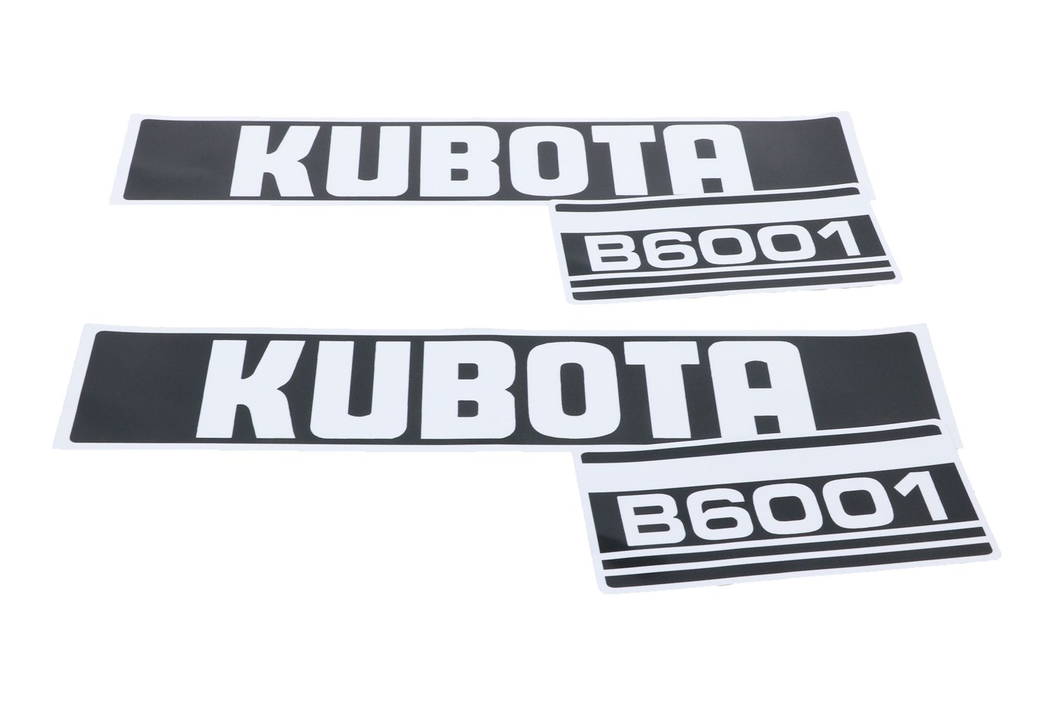 Motorkap sticker set Kubota B6001