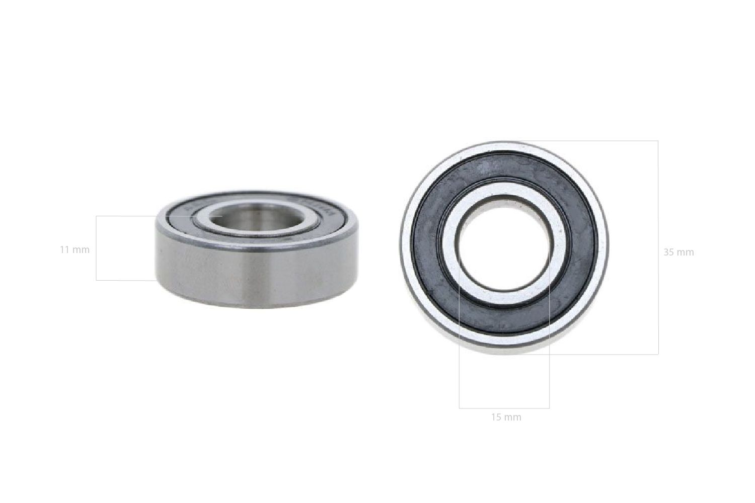 Lager 6202-2RS, 15x35x11,