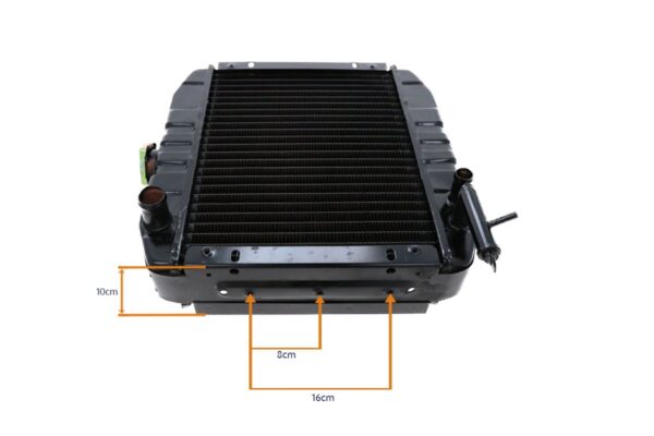 Radiateur Iseki TU180, TU200, TU220, TU240 - Afbeelding 5