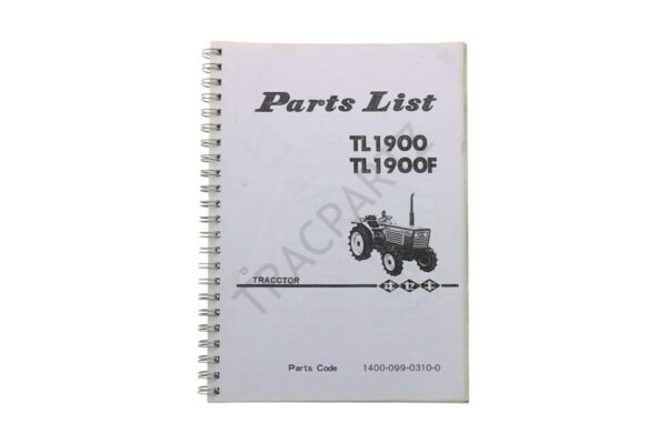 Iseki onderdelen catalogus TL1900 (Japans)