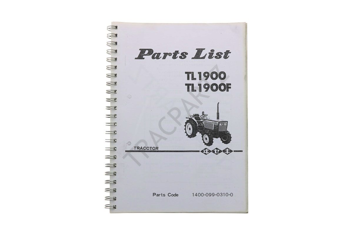 Iseki onderdelen catalogus TL1900 (Japans)