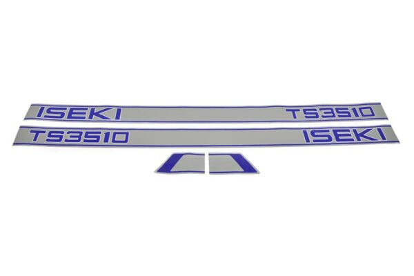 Motorkap stickerset Iseki TS3510