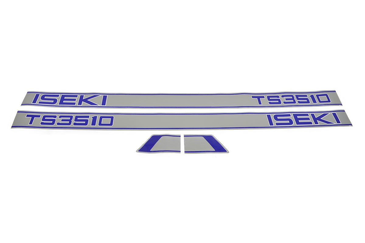 Motorkap stickerset Iseki TS3510