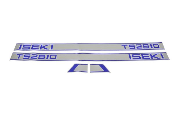 Motorkap stickerset Iseki TS2810