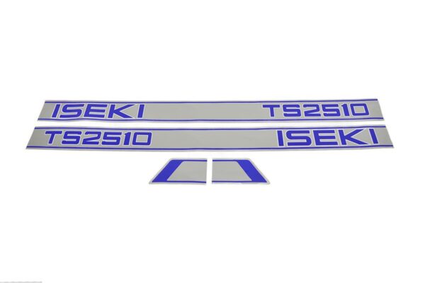 Motorkap stickerset Iseki TS2510