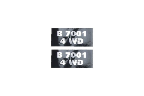Kubota B7001 4WD Sticker