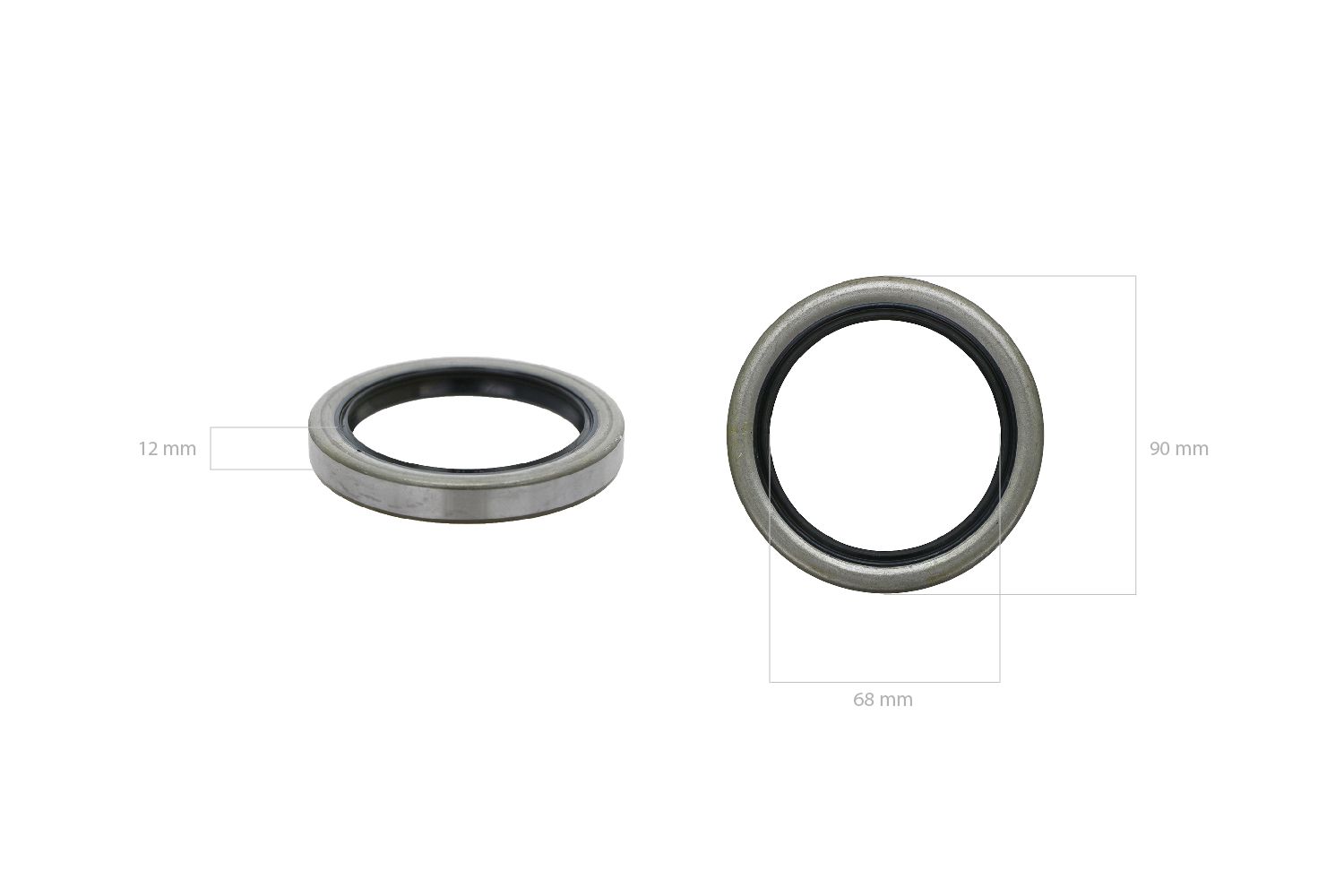 Oliekeerring achteras Iseki TE4270, TE4350, TL1900, TL2100, TL2300, TL2500