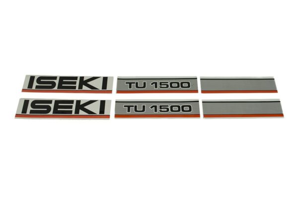 Motorkap stickerset Iseki TU1500