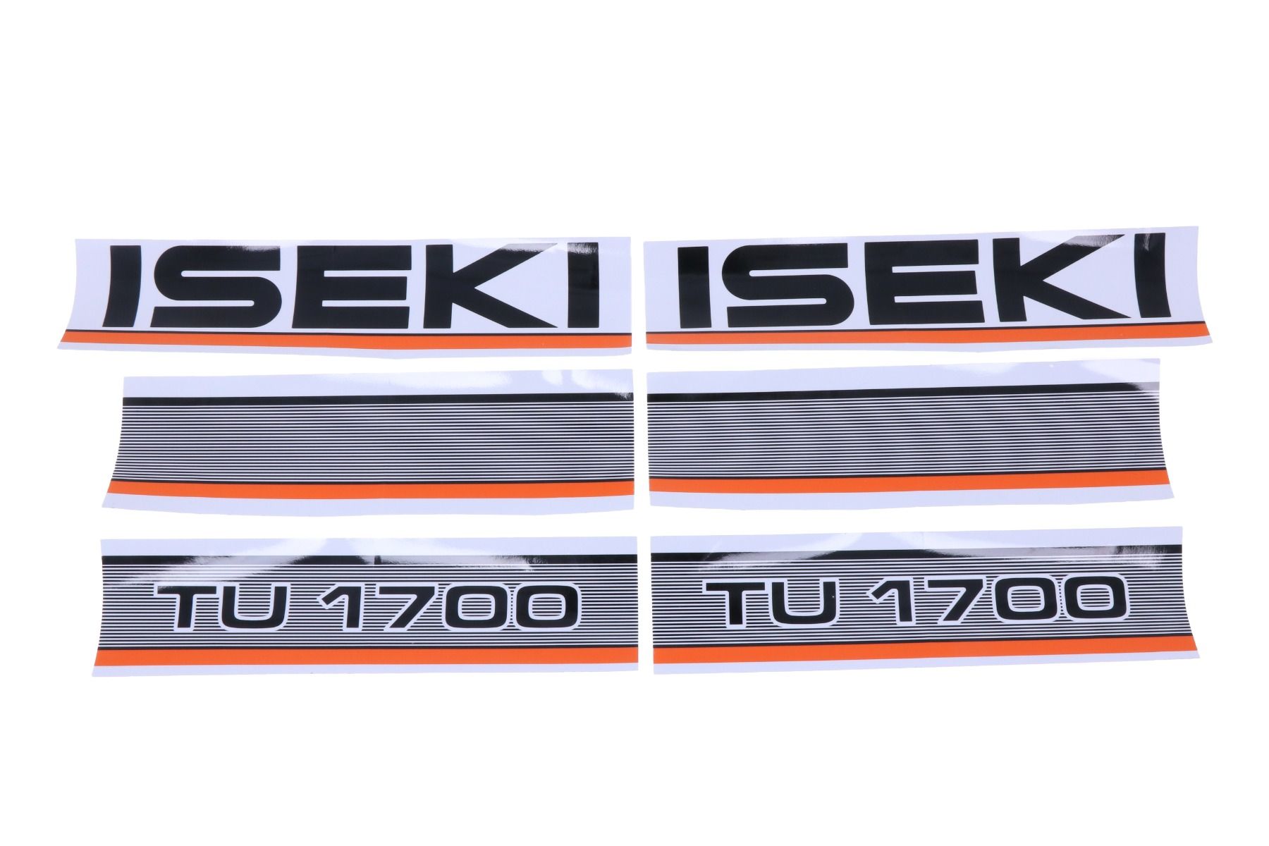 Motorkap stickerset Iseki TU1700