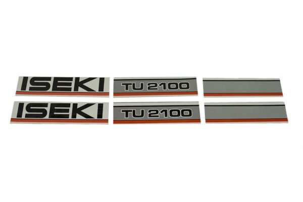 Motorkap stickerset Iseki TU2100