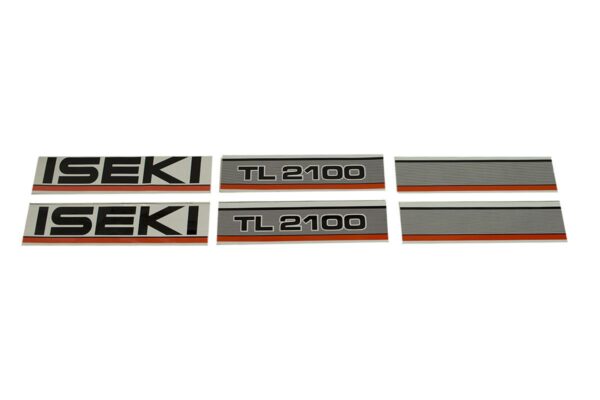 Motorkap stickerset Iseki TL2100